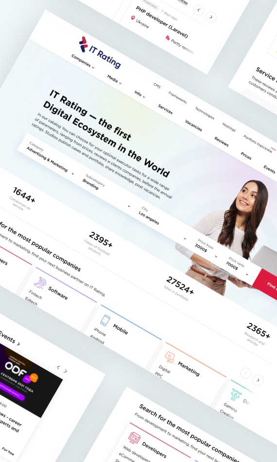 Promodex Портфоліо розроблених сайтів — приклади робіт Promodex
