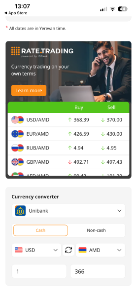 Rate Trading