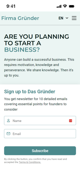 Firma Gründer